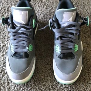 Retro Jordan green glow 4s